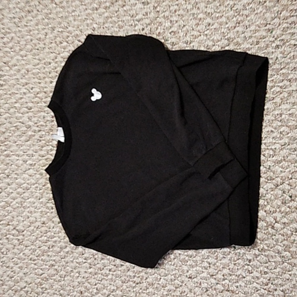 Black Disney crew neck sweatshirt